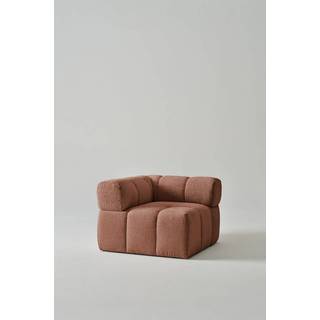 DERMY Sofamodul hjørne - Brun