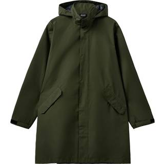 Rømø LW Rain Long Jacket - Army