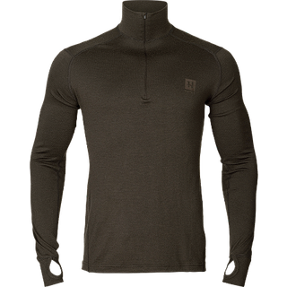harkila Base All Season half zip un Shadow Brown 4XL -