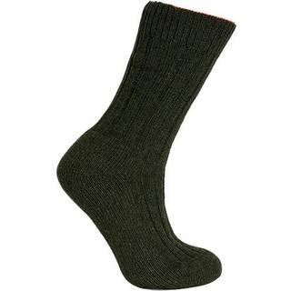 Merino Uld Strømper Grøn - 1 Par