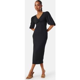 Structure Puff Sleeve Dress