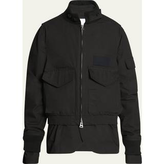 Sacai Cotton-blend ripstop jacket - black - EU 48