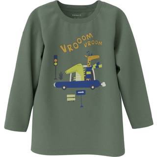 NAME IT Langærmet Bluse Livanno Laurel Wreath