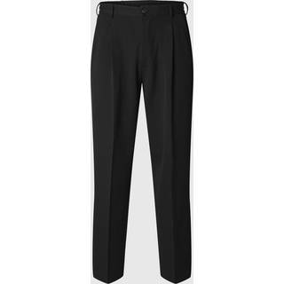 Selected Loose Finn Flex Pants Black