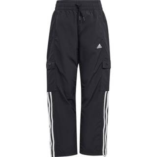 Street Jam Woven Cargo Kids bukser - Black / White - 176