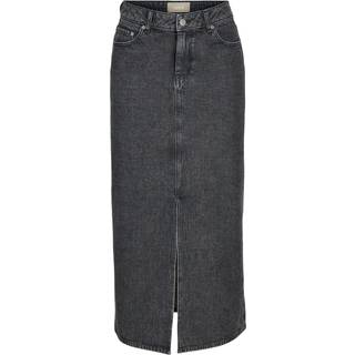 JJXX Dame Aura Lang Denim Nederdel Grå Denim