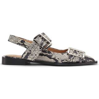 Chunky Buckle Ballerina Snake S2228/S2898 Sand