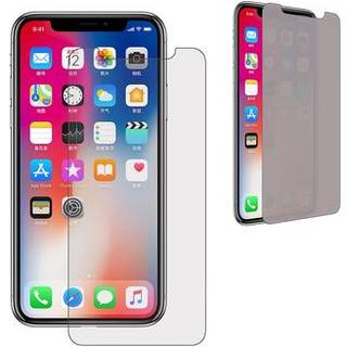 iPhone X/XS Privacy Skærmbeskyttelse Hærdet Glas - 9H