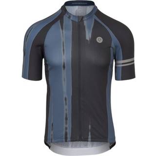 AGU Vertical Paint Performance jersey Steel Blue herre - Størrelse X-Large