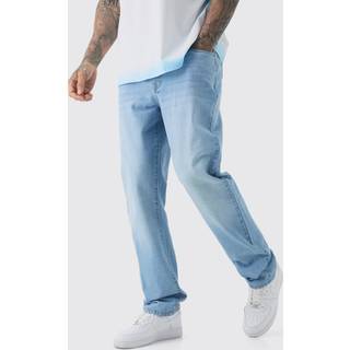 Mens Light Blue Tall Slim Rigid Jeans