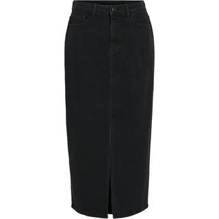 Vijaf Midi Denimnederdel
