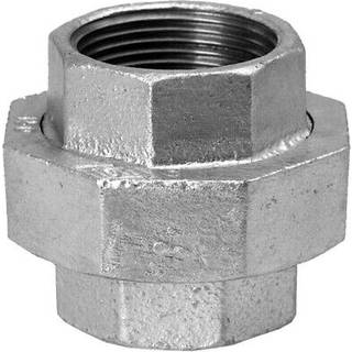 Union 1'' mf/mf galvaniseret
