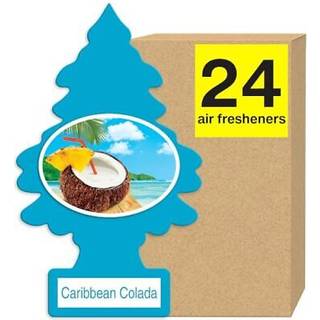 Lille tr?er luftfriskere bil luftfriskere. H?ngende tr? giver langvarig duft til bil eller hjem. Caribbean Colada 24 Luftfriskere