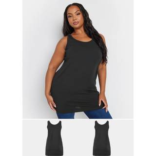 Yours Curve Longline Veste 2 PakkeEU 54-56 (UK 26-28)