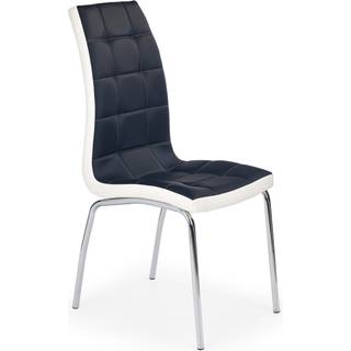 K186 Spisebordsstol - Sort/Hvid