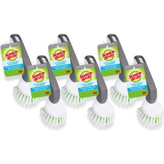 Scotch-Brite Little Handy Scrubber Brush Lille & alsidig reng?ringsv?rkt?j med langvarige b?rsteh?r 6 Skrubb?rster