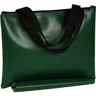Vi spil Green Leatherette Chess Bag - 12 in.