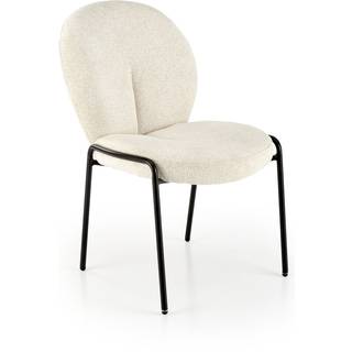 K507 Spisebordsstol - Cremefarvet