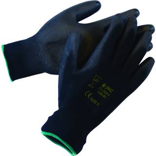 ICM PU Tech PU/nylon handske sort str. 8 (6012680)