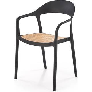 K530 Spisebordsstol Sort / Naturlig