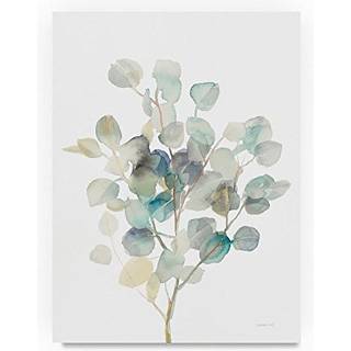 Varem?rke fin kunst 'eucalyptus iii hvid' l?rredskunst af danhui nai 18x24