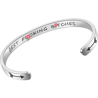 Sam & Lori Venskabsarmbånd til kvinder BFF fødselsdagsgave bedste ven erindring teen manchet sjælsøster bestie kvindelig sjove smykker personalis