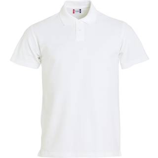 Clique 28232 Basic Polo S/S Junior White 90/100