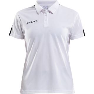 Craft - Progress Polo Pique Kvinder - White M