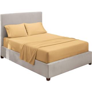 Clara Clark California King Sheets Set Deep Pocket Bedark til Cal King Size Bed - 4 Pelt