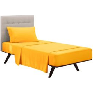 Clara Clark Twin Sheets Set Deep Pocket Bedark til dobbelt størrelse seng - 3 stykke dobbelt størrelse ark ekstra bløde sengetøjsark og pudebetræ