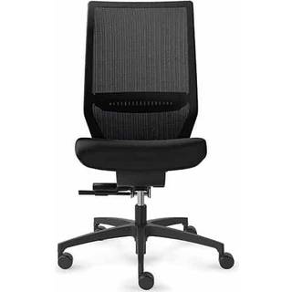 Dauphin Shape Mesh kontorstol med høj netryg sort