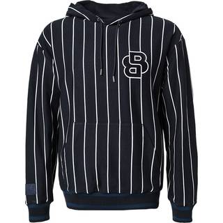 BOSS Black Herren Kapuzenpullover blau Gestreift