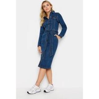 PixieGirl Petite PixieGirl Petite Blue Belted Dress