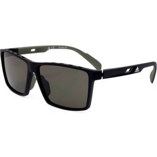 Adidas SP0034-F Asian Fit 02N 60 Solbriller Mænd Black - Matte Black - 60mm