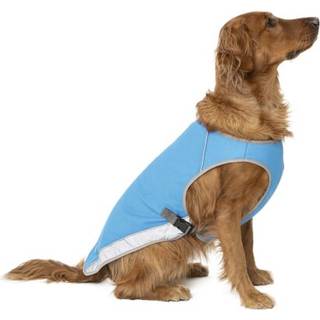 Canada Pooch Dog Cooling Vest - Fordampningskølingsvest til hunde med åndbart meshmateriale og reflekterende foring Justerbar hundekølevest Fanta