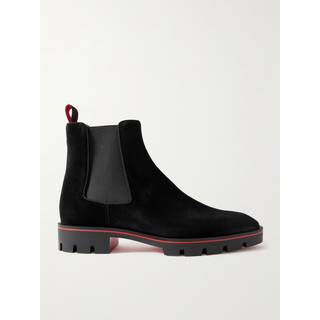 Christian Louboutin Alpinosol suede Chelsea boots - black - EU 43