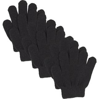 Lindberg Kids' Åsbro Magic Glove 3-Pack Black, 2-5 years