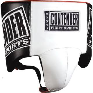 Konkurrent Fight Sports Professional Style No-Foul Protector (stor) sort / hvid