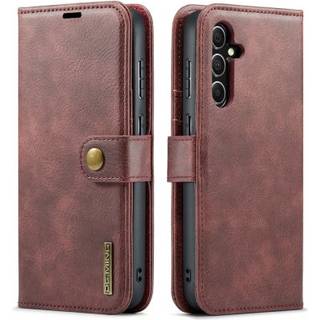 DG.MING 2-i-1 Magnet Pung Samsung Galaxy S23 FE Rød