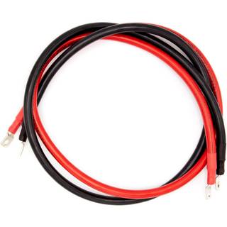 Færdigpresset fortinnet kobberkabel Oceanflex, rund, 35 mm², 0.8 meter, M8 + M10, rød (plus)