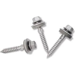 Plastmo bundskrue til trapez - 200 stk.