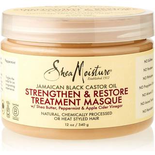 Shea Moisture Jamaican Black Castor Oil Strengthen & Restore Styrkende maske til Hår 355 ml - 355 ml