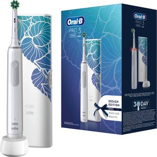 Oral-B El-tandbørste + Etui Pro 3 3500 CrossAction BLACK