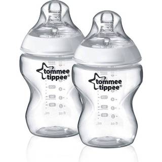 Tommee Tippee Natural Start Anti-Colic sutteflaske Slow Flow 0m+ 2x260 ml - 2x260 ml