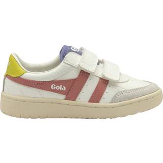 Gola Kid's Falcon Strap Sneaker Børn størrelse 2,5 farve beige