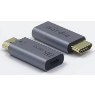 NÖRDIC USB-C til HDMI 8K60Hz adapter