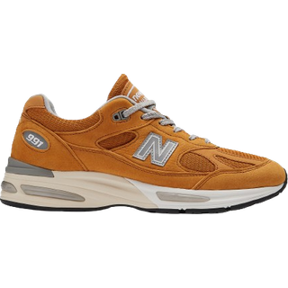 New Balance Unisex MADE in UK 991v2 Brights Revival Suede/Mesh, Størrelse 38