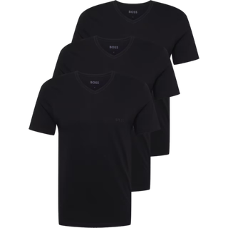 Boss 3-pak v-hals t-shirt - Sort - Str. M - Modish.dk