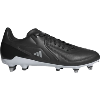 RS15 Elite Soft Ground rugbystøvler - Core Black / Zero Metalic / Silver Metallic - 44 2/3