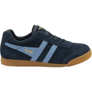 Gola Women's Harrier Suede Sneaker Damer størrelse 9 farve blå